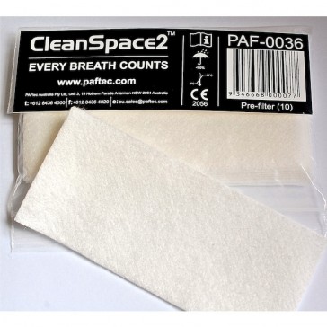 Pré-filtre PAF-0036 CleanSpace™ - pack de 10